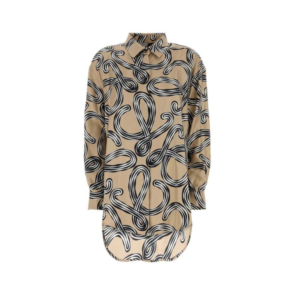 Loewe Paula's Ibiza Women Printed Silk Paula S Ibiza Shirt